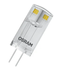 LED Base PIN klar 100 lumen, 0,9W/827 G4, 5-pak