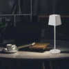 LED bordlampe, 2W, 3000K, hvid, husdesign