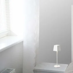 LED bordlampe, 2W, 3000K, hvid, husdesign