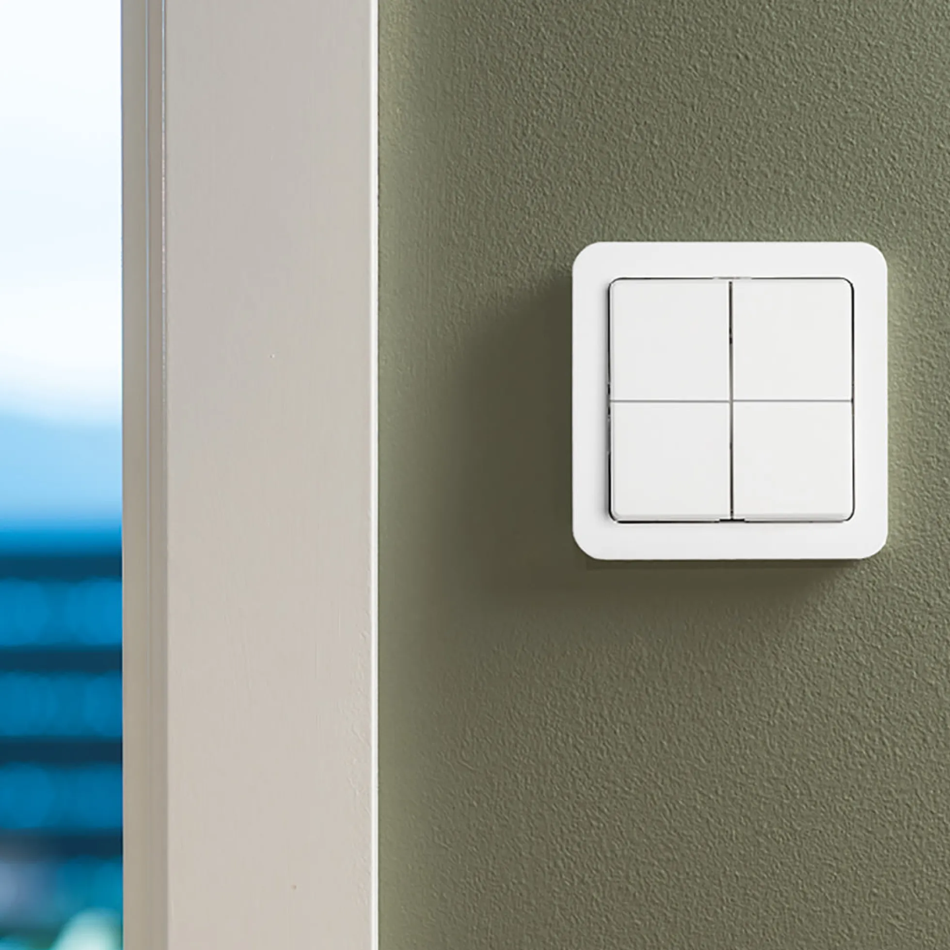 LEDDIM Smart Push II, smart lysdæmper, trådløst tryk, Bluetooth (restsalg)