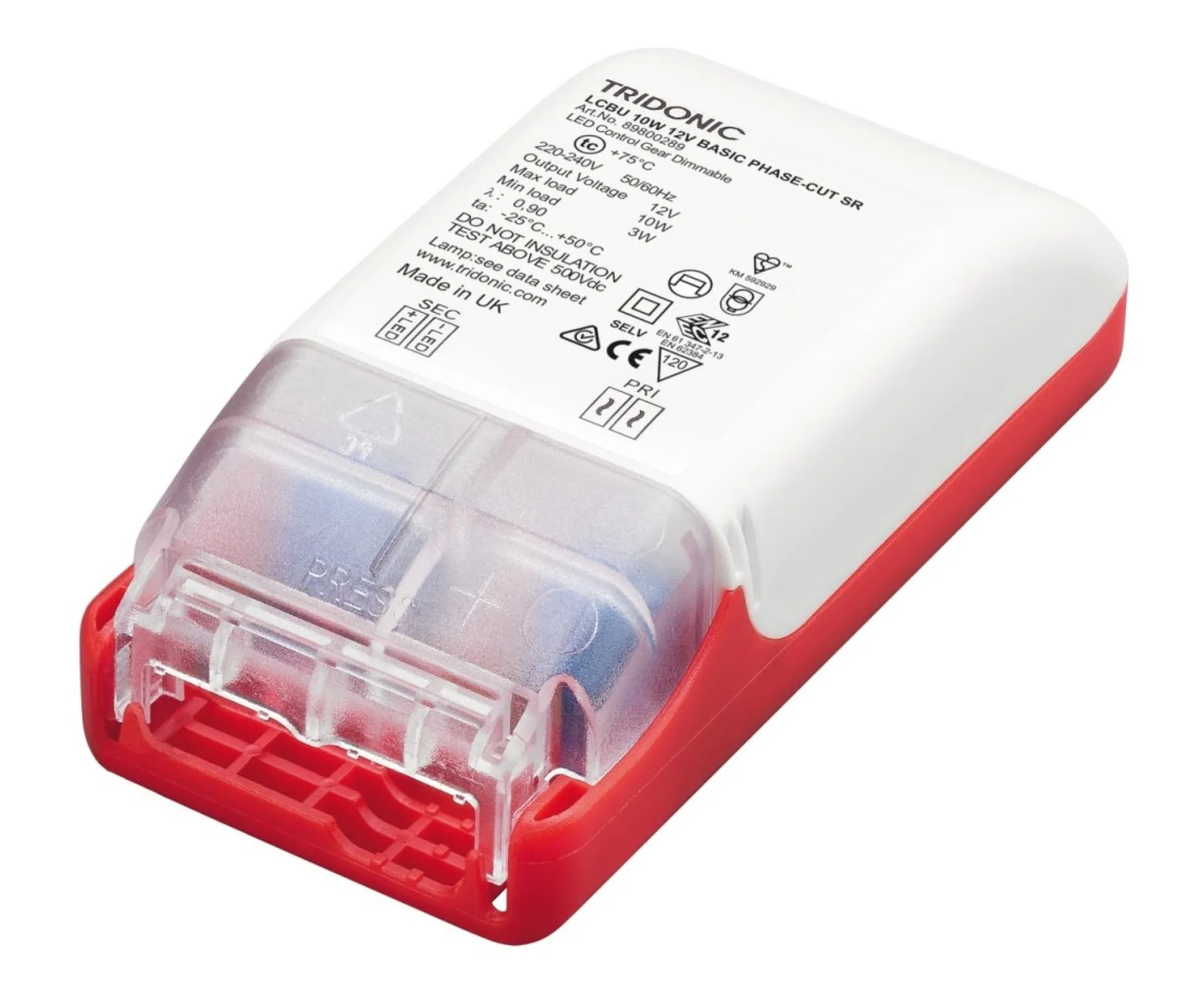 LED Driver LCBU 10W 12V DC Basic