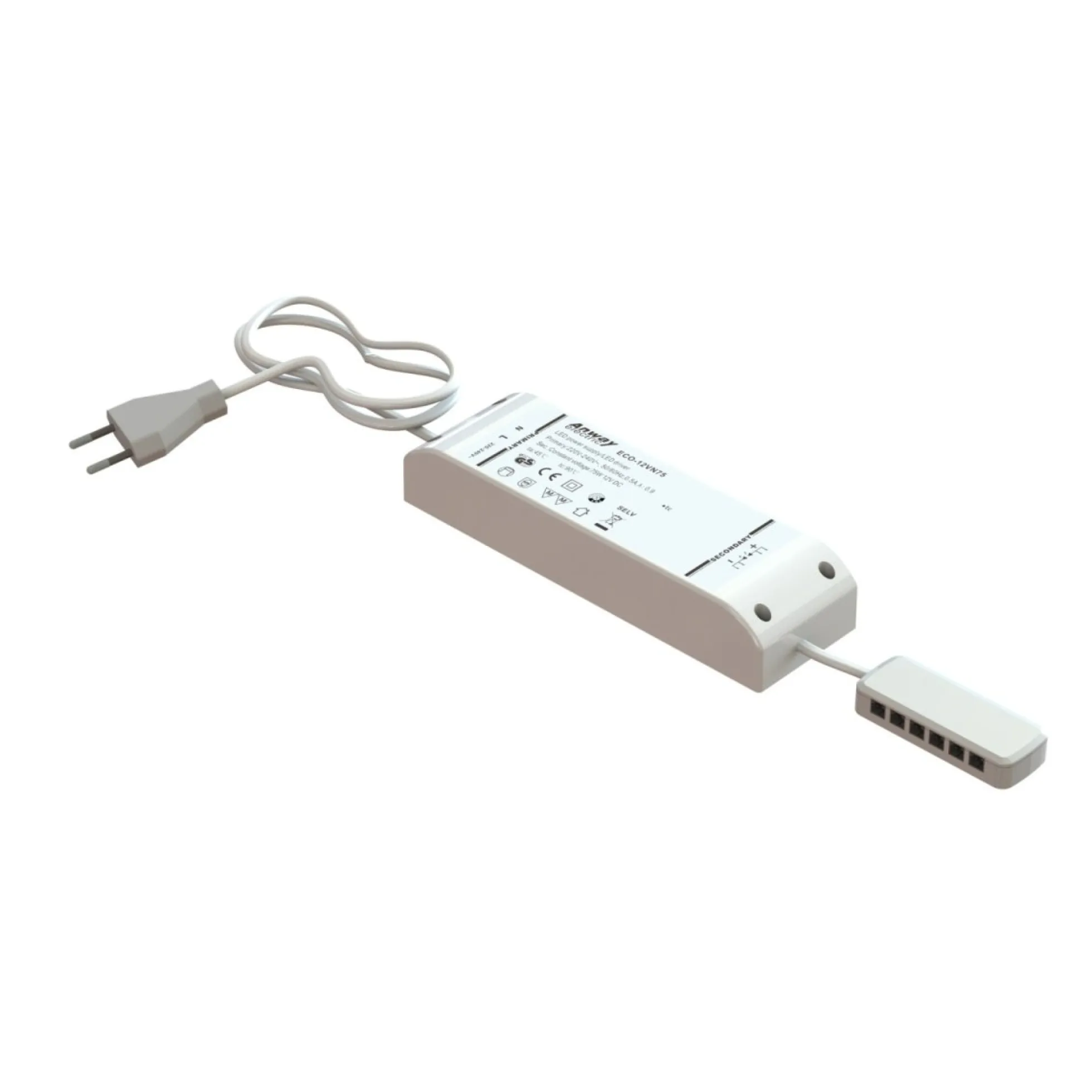 LED driver, 1-75W, ikke dæmpbar