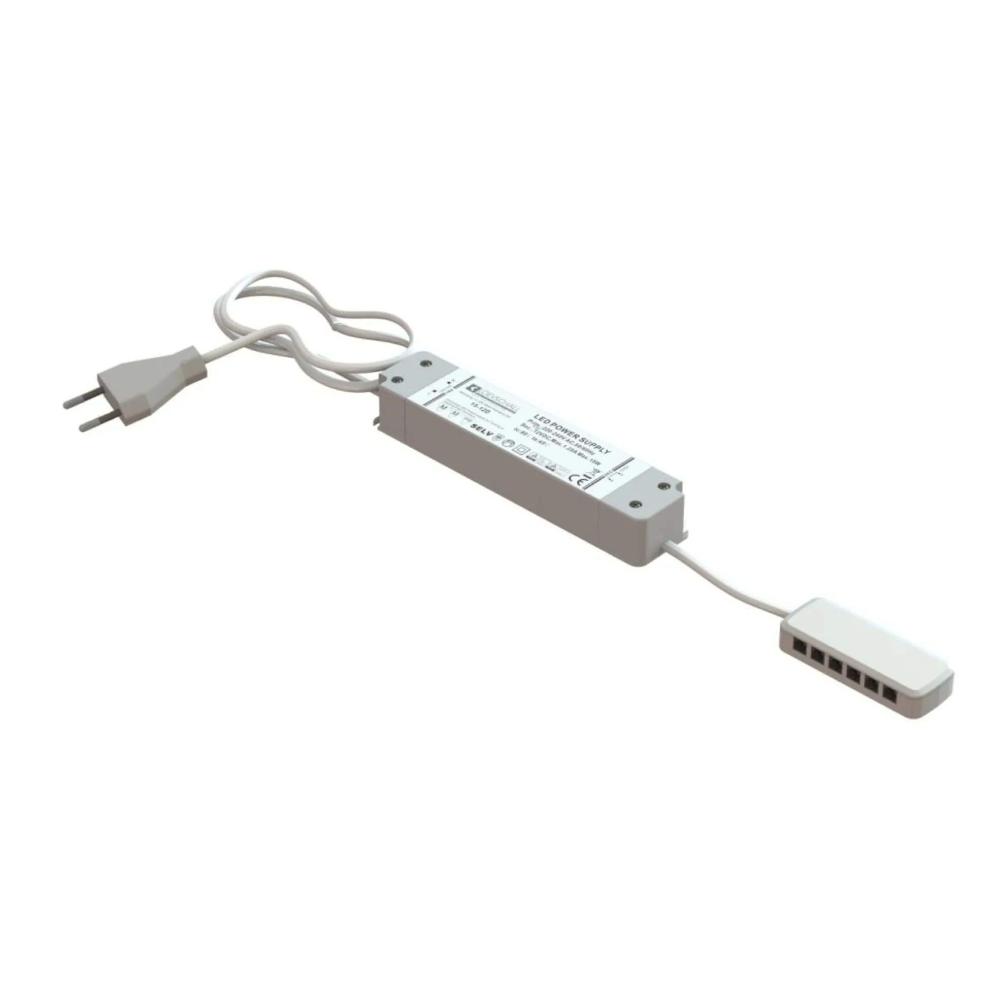 LED driver, 4,5W-15W, dæmpbar og flickerfri