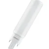 LED Dulux D/E 6W 830, 600 lumen, (13W) G24Q-1, HF+230V - Ledvance