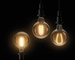1906 LED gl95 smo spiral fil ul tynd 7,8W/818 E27 dim