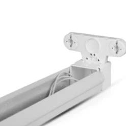 LED grundarmatur til 2 x T8 LED-rør, indendørs, 230V, IP20