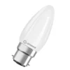 LED kerte 4,8W/827 (40W) mat B22D, dæmpbar - LEDVANCE