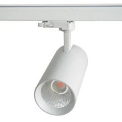 LEDlife Hvid Skinnespot 30W - 130lm/w, RA90, 3900lm, Flickerfri, 3-faset, Erstatter 85W
