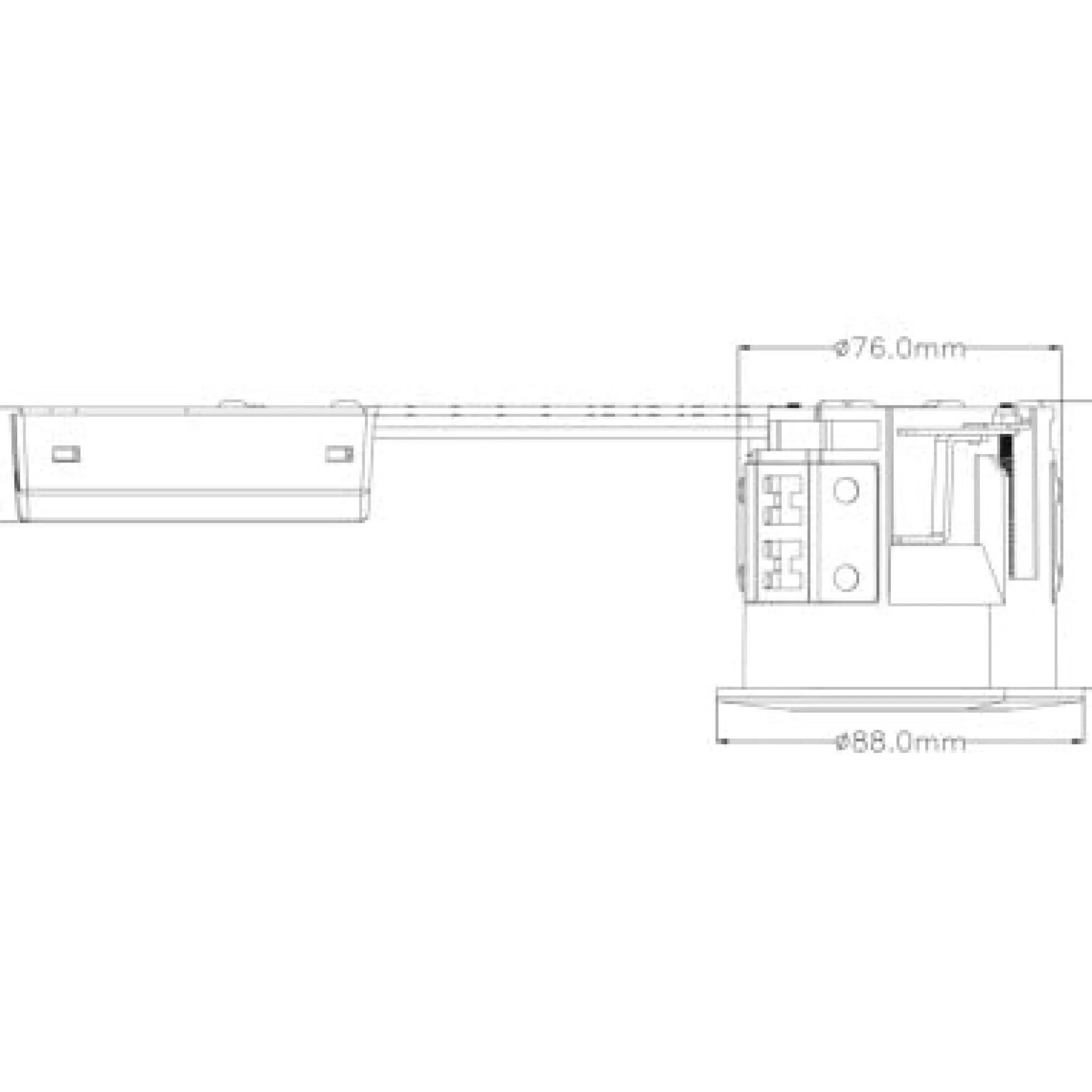 LEDlife indbygningspot Inno88 - MR16,12V, børstet alu, IP44, godkendt i isolering