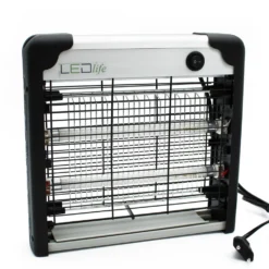 LEDlife insektlampe - 2x6W, indendørs, UV-lys, dækker ca. 30m2