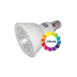 LEDlife LUX5 LED spotpære, 5W, 230V, E14, erstatter 65W, RA95, 500lm
