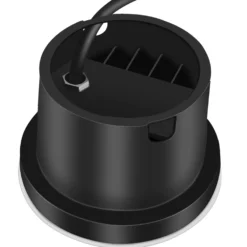 LEDlife nedgravningsspot, 6W, rund, rustfrit stål, 24V DC, ikke dæmpbar, neutral hvid