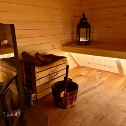 LEDlife Neon Sauna LED strip, 14W pr. meter, IP68, 24V, dæmpbar, 2800K