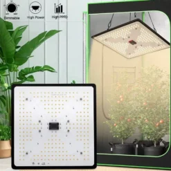 LEDlife Quantum vækstlampe, 105W, fuldt spektrum, IP65