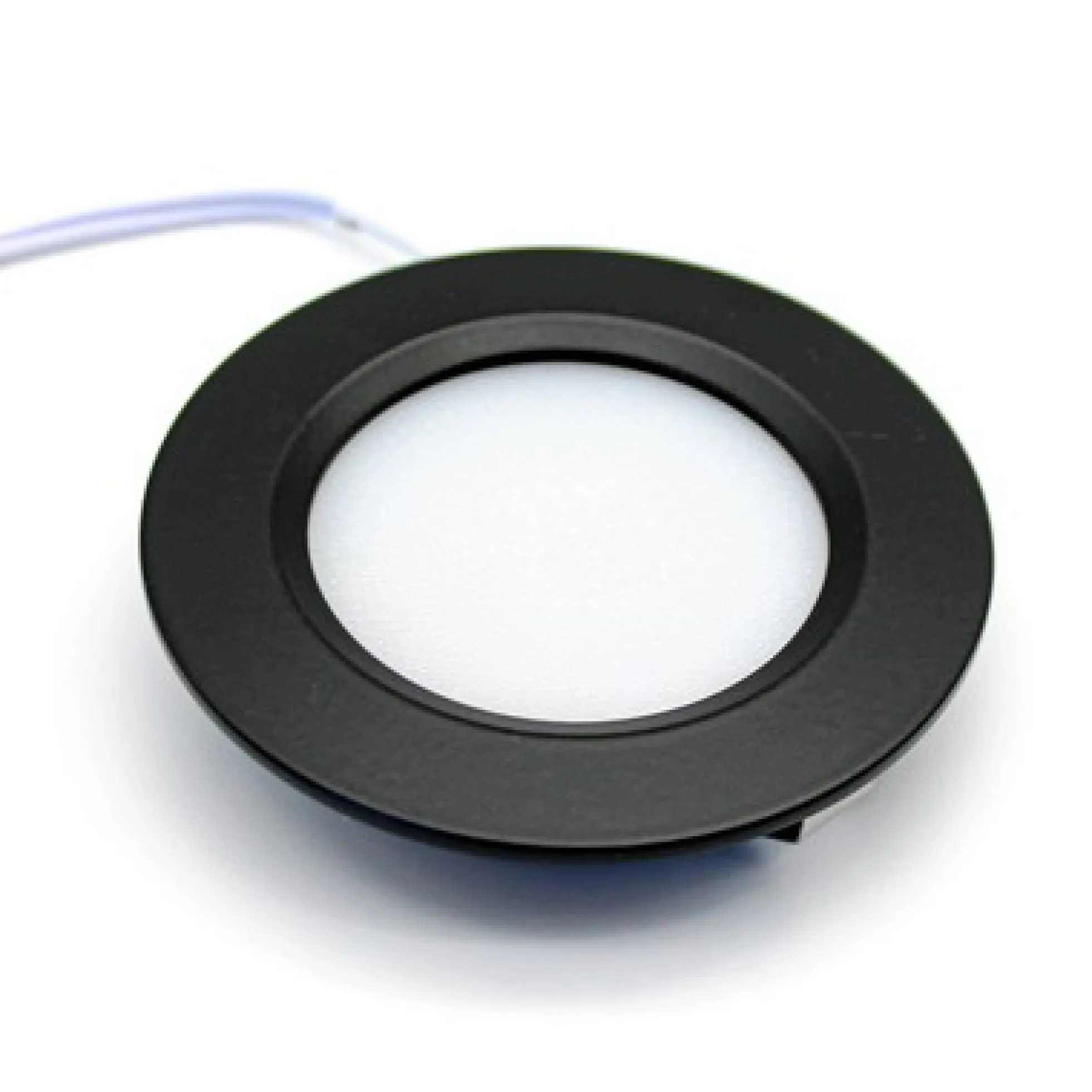 LEDlife Reco68 Møbelspot, inkl. strømforsyning, 2,5W, 12V, 180lm, RA80 - Sort (3-pak)