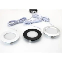 LEDlife Reco68 møbelspot komplet pakke med 3 spots og driver, 180lm, hvid (mat)