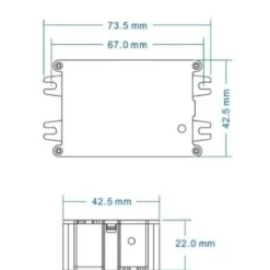LEDlife rWave bevægelsessensor - 12V/24V, RF signal - mikrobølge