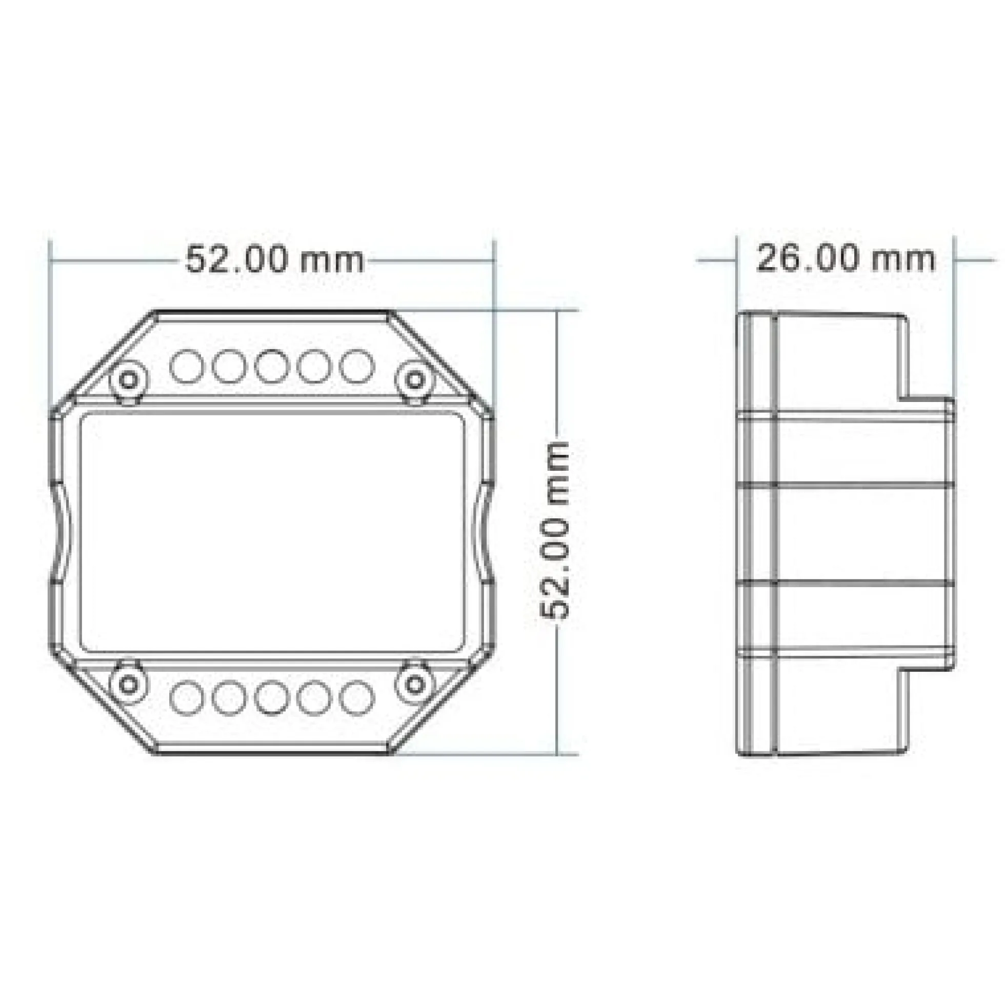 LEDlife rWave indbygningsrelæ - RF, 360W LED, 230V