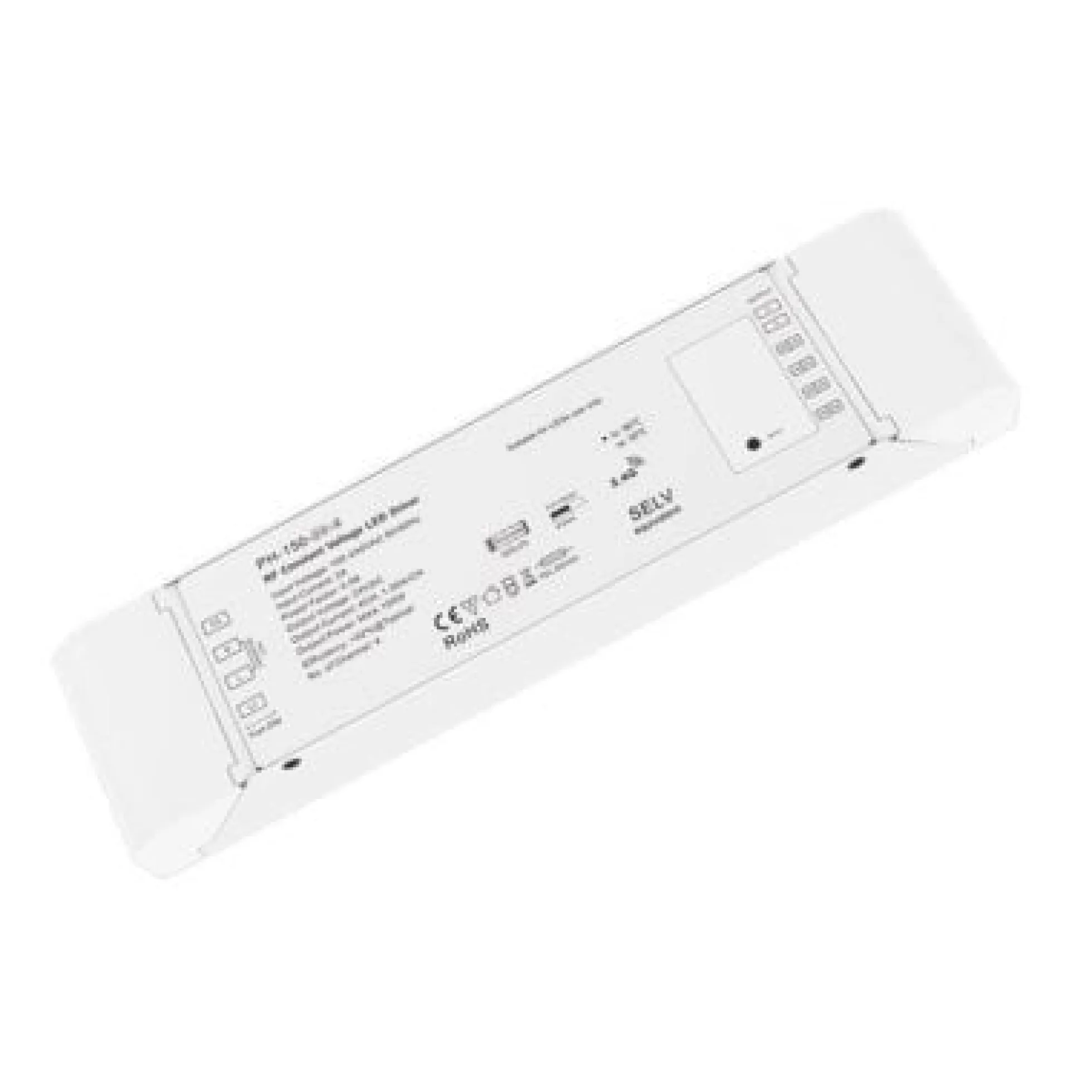 LEDlife rWave 150W dæmper og driver til LED, 12V DC, til RF, push-dæmpning og 4 kanaler