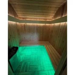 LEDlife Sauna LED strip, 14W pr. meter, IP68, 24V, dæmpbar, RGB + varm hvid