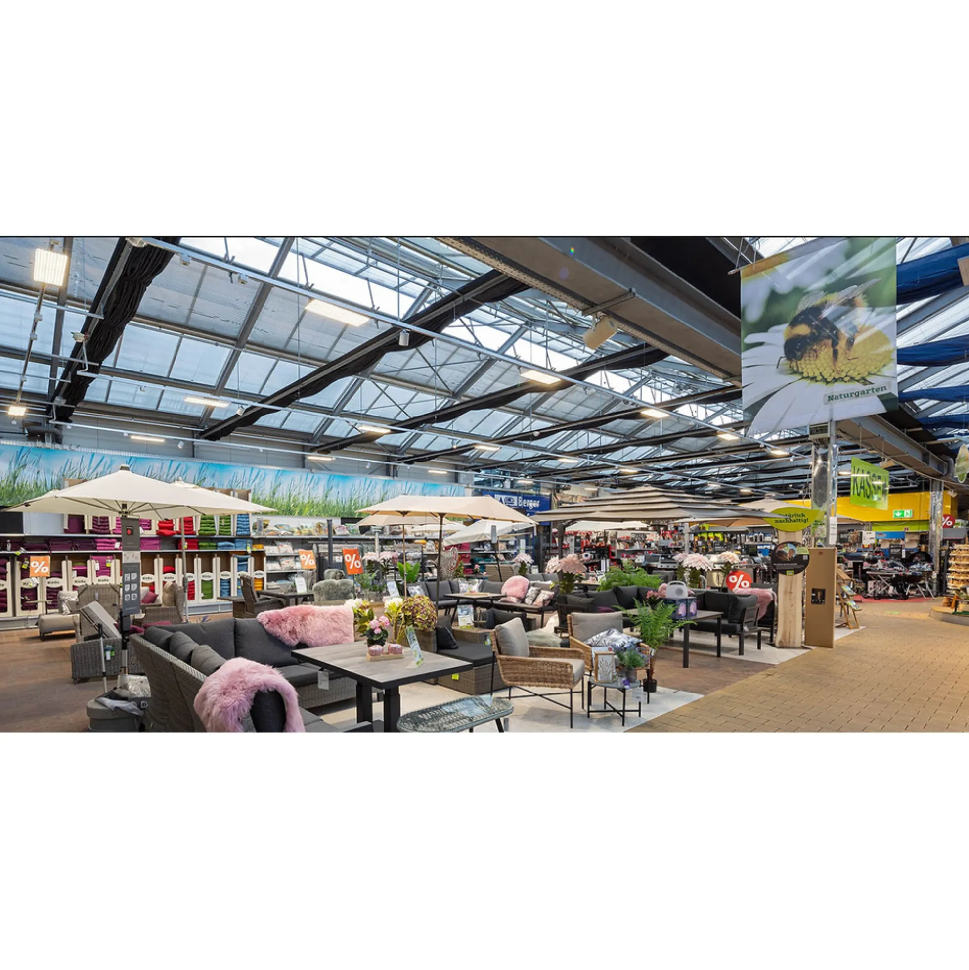 LEDlife Shoplight LED board 60W, 3-faset skinne, 90 graders spredning