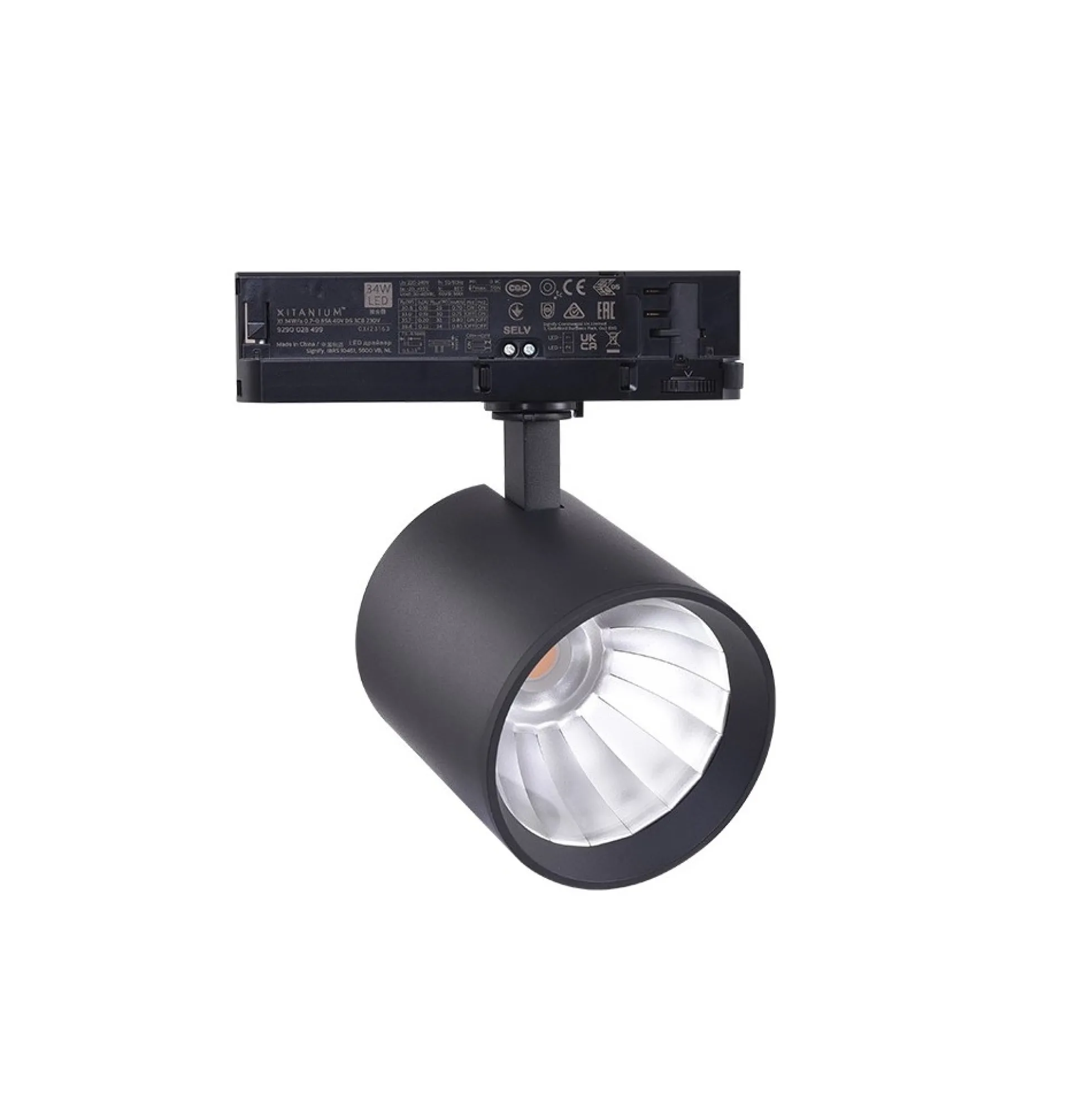 LEDlife skinnespot 30W - CASAMBI dæmpbar, RA90, 170lm/w, 3-faset, flicker free