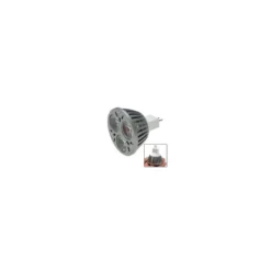 LEDlife TRI3 LED spotpære, MR16 / GU5.3, 3W, 255 lumens, 45 grader, 2800K, 12V DC, dæmpbar