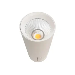 LEDlife vægmonteret spot, 30W, RA90, 3000K varm hvid, 60° spredning, hvid