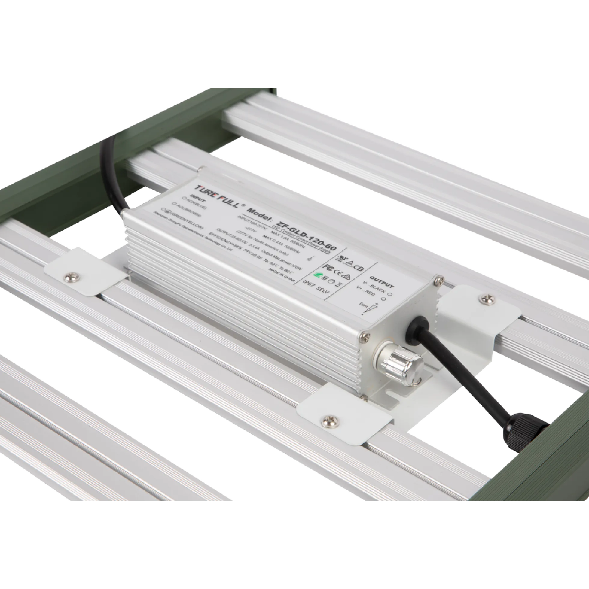 LEDlife Vækstlampe 220W, fuldt spektrum, uden blæser, IP65, inkl. ophæng