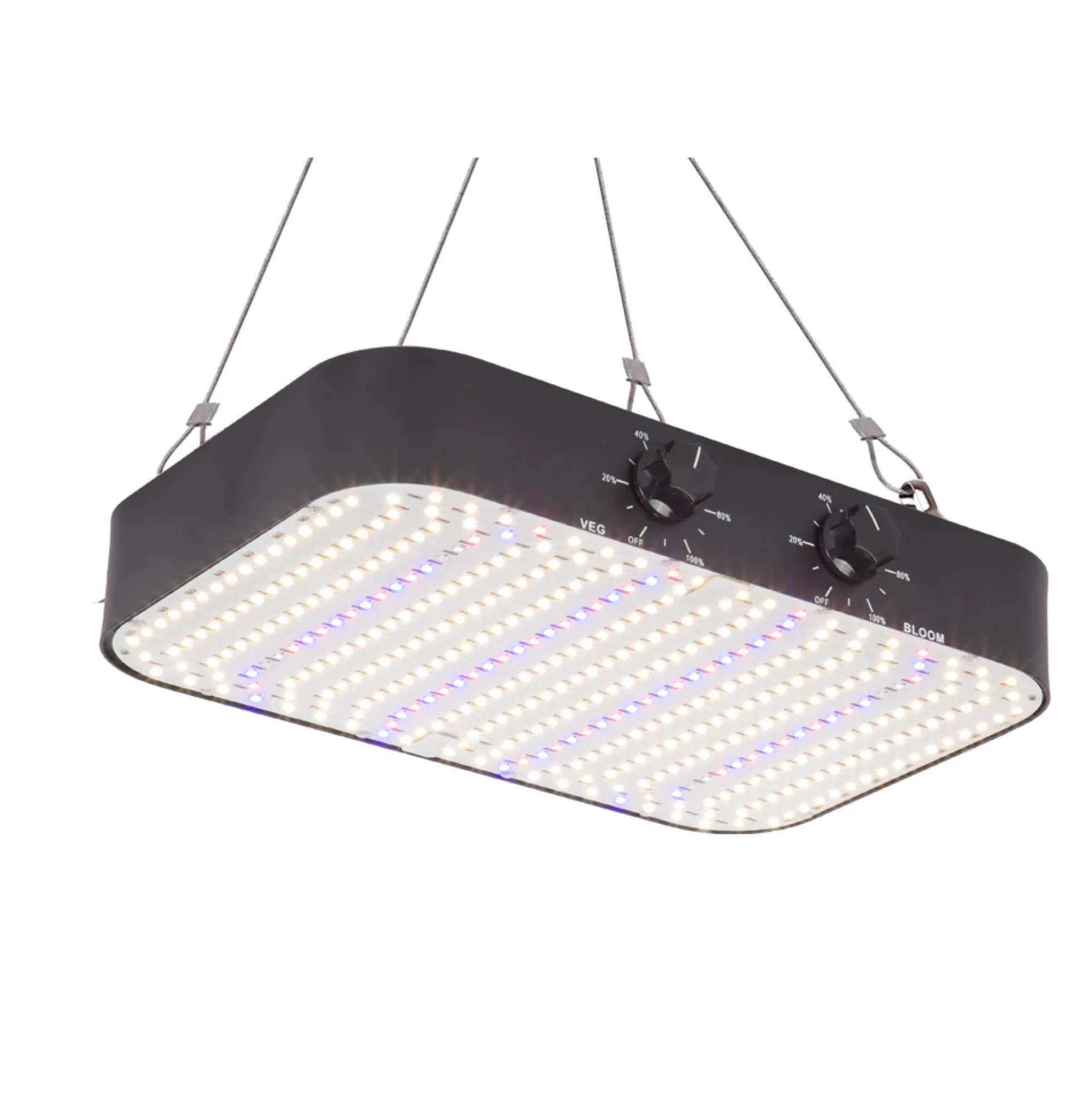LEDlife Vækstlampe 120W, fuldt spektrum, indbygget blæser, IP44