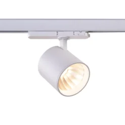 LEDlife 30W hvid skinnespot, 3-faset, 175 lm/W, RA 90, 38 grader, dæmpbar