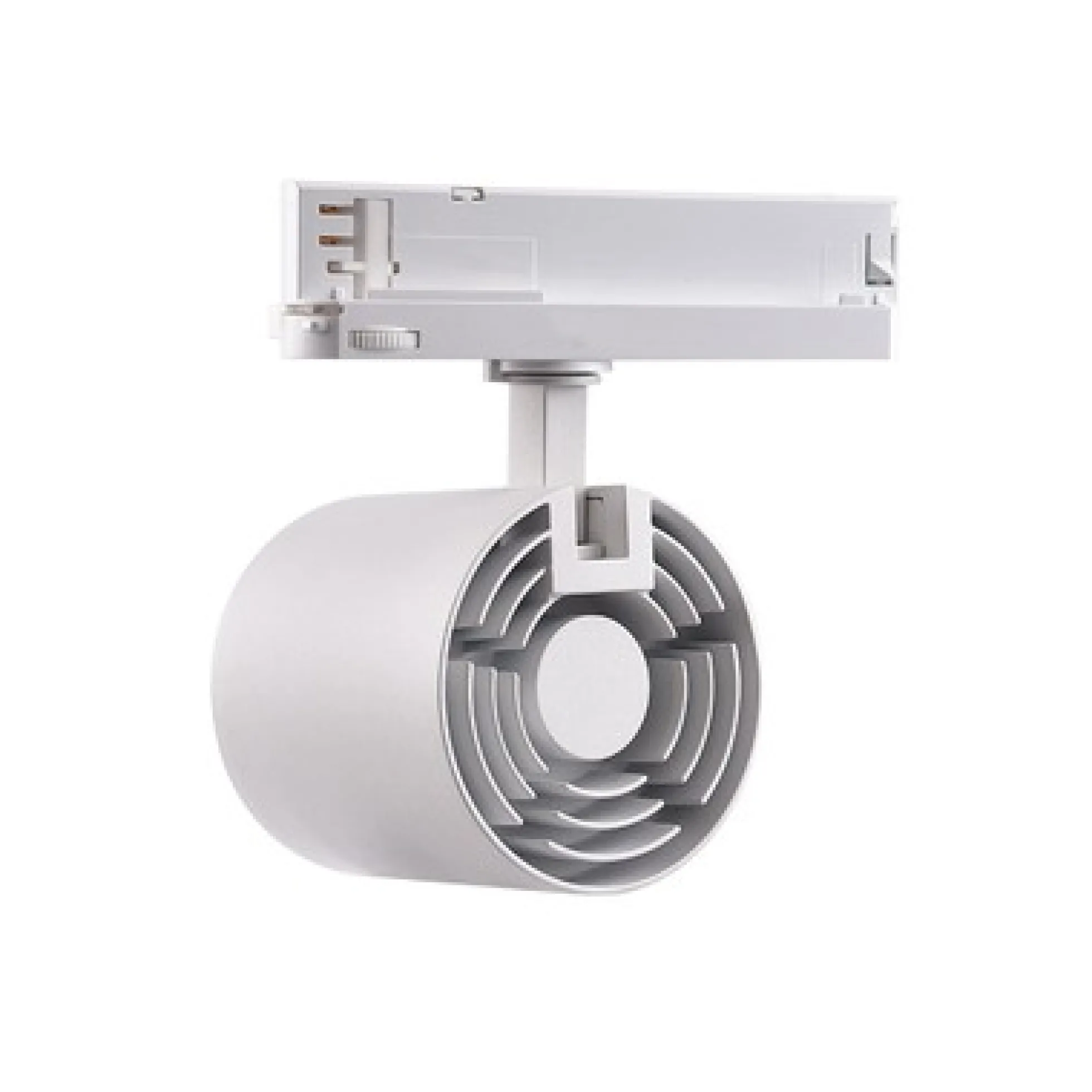 LEDlife 30W hvid skinnespot - 175 lm/W, RA 90, 38 grader, 3-faset - Effektiv og lysstærk skinnespot med høj farvegengivelse