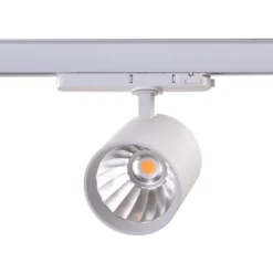 LEDlife 30W hvid skinnespot - 175 lm/W, RA 90, 38 grader, 3-faset - Effektiv og lysstærk skinnespot med høj farvegengivelse