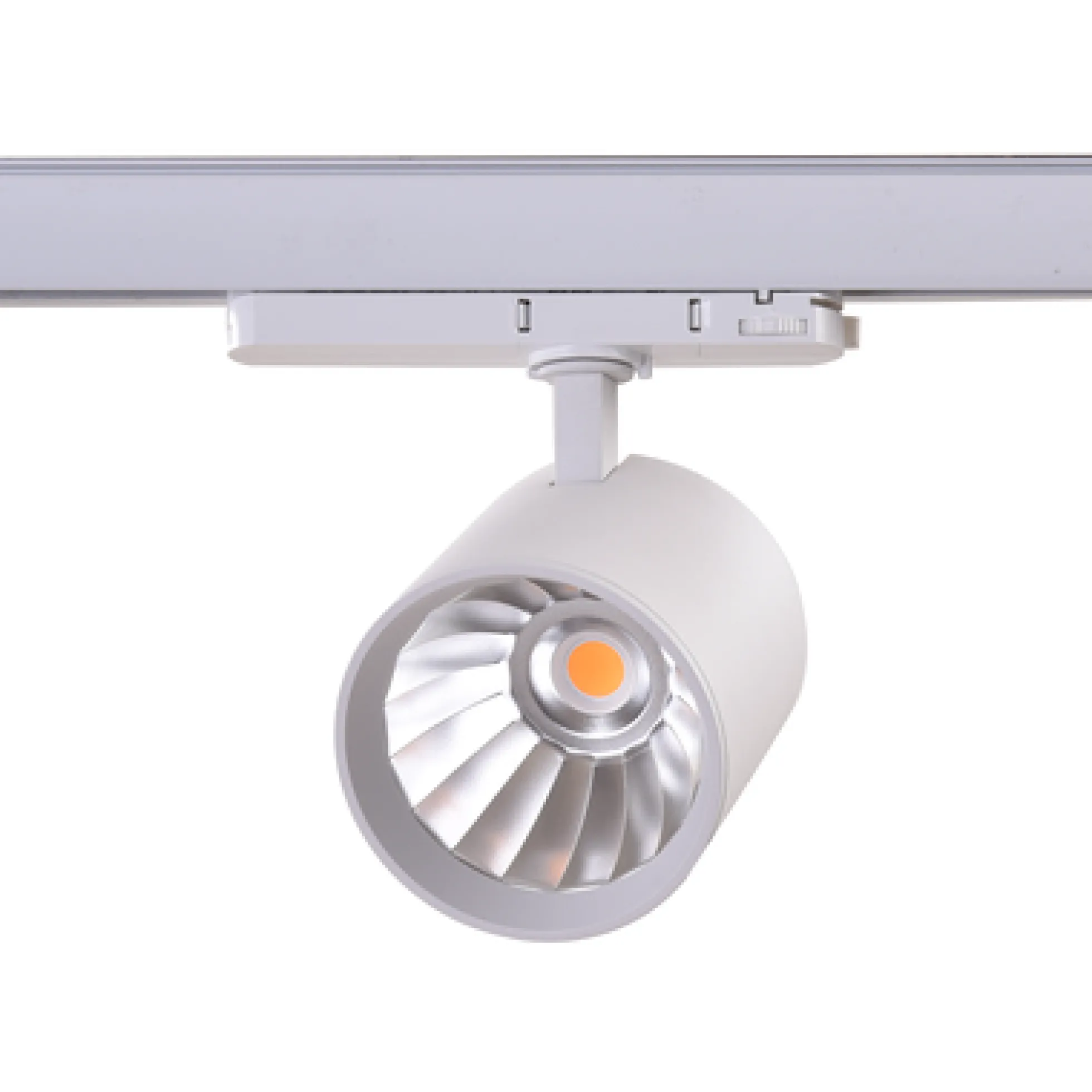 LEDlife 30W hvid skinnespot - 175 lm/W, RA 90, 38 grader, 3-faset - Effektiv og lysstærk skinnespot med høj farvegengivelse