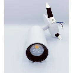 LEDlife 12W indbygning spot, Ø5,2 cm, dæmpbar, RA90, Hul: Ø5,5 cm, Hvid, Varm hvid, Spredning: 38°