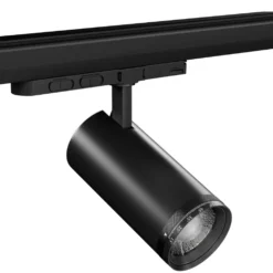 LEDlife Zoom justerbar CCT skinnespot 30W, sort, RA92, 3000lm, 3-faset, flicker free, justerbar lysstyrke & spredning