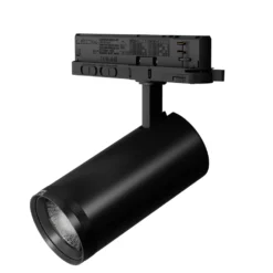 LEDlife Zoom justerbar CCT skinnespot 30W, sort, RA92, 3000lm, 3-faset, flicker free, justerbar lysstyrke & spredning
