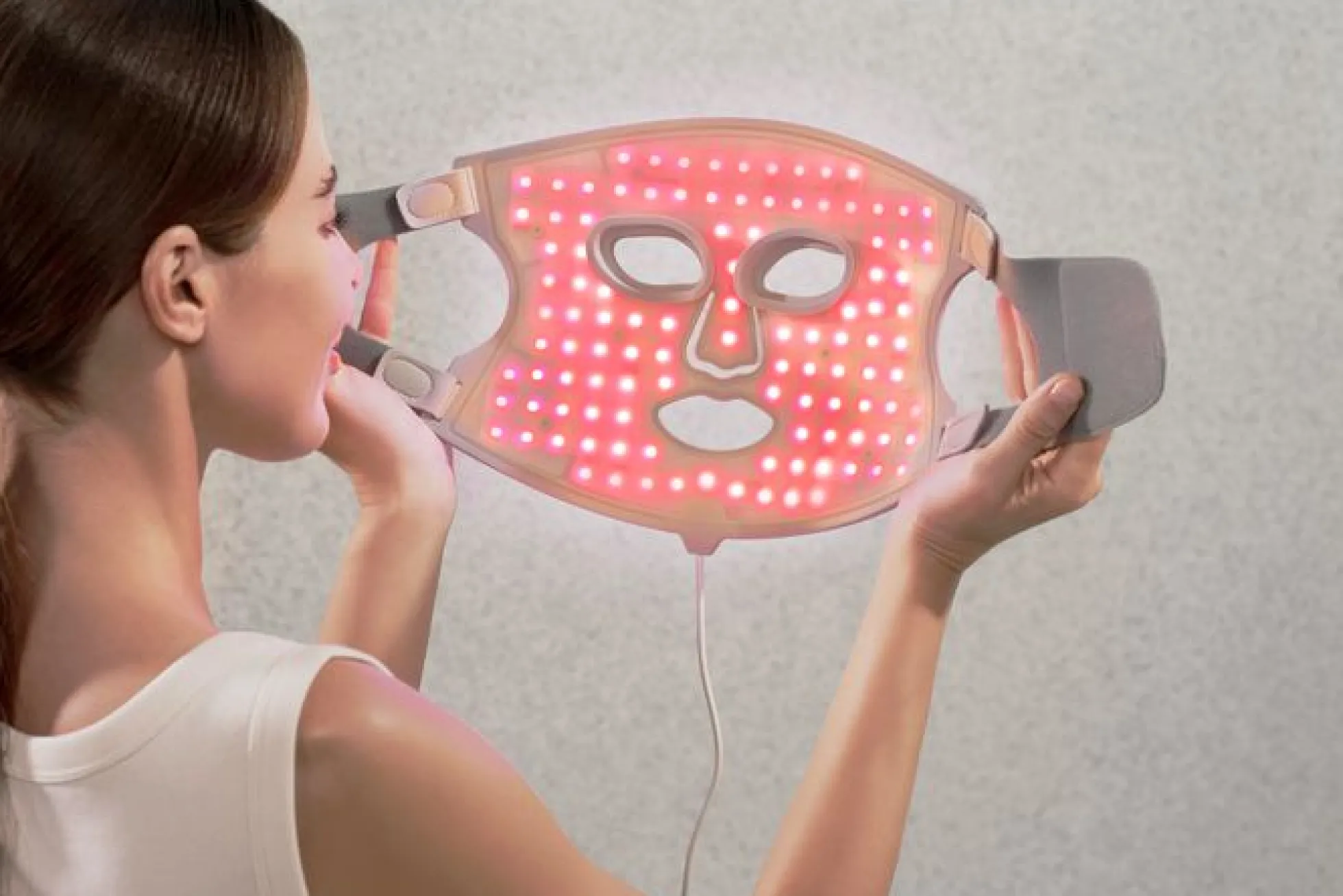 LED lysterapi ansigtsmaske med 108 LEDs - Nanoleaf