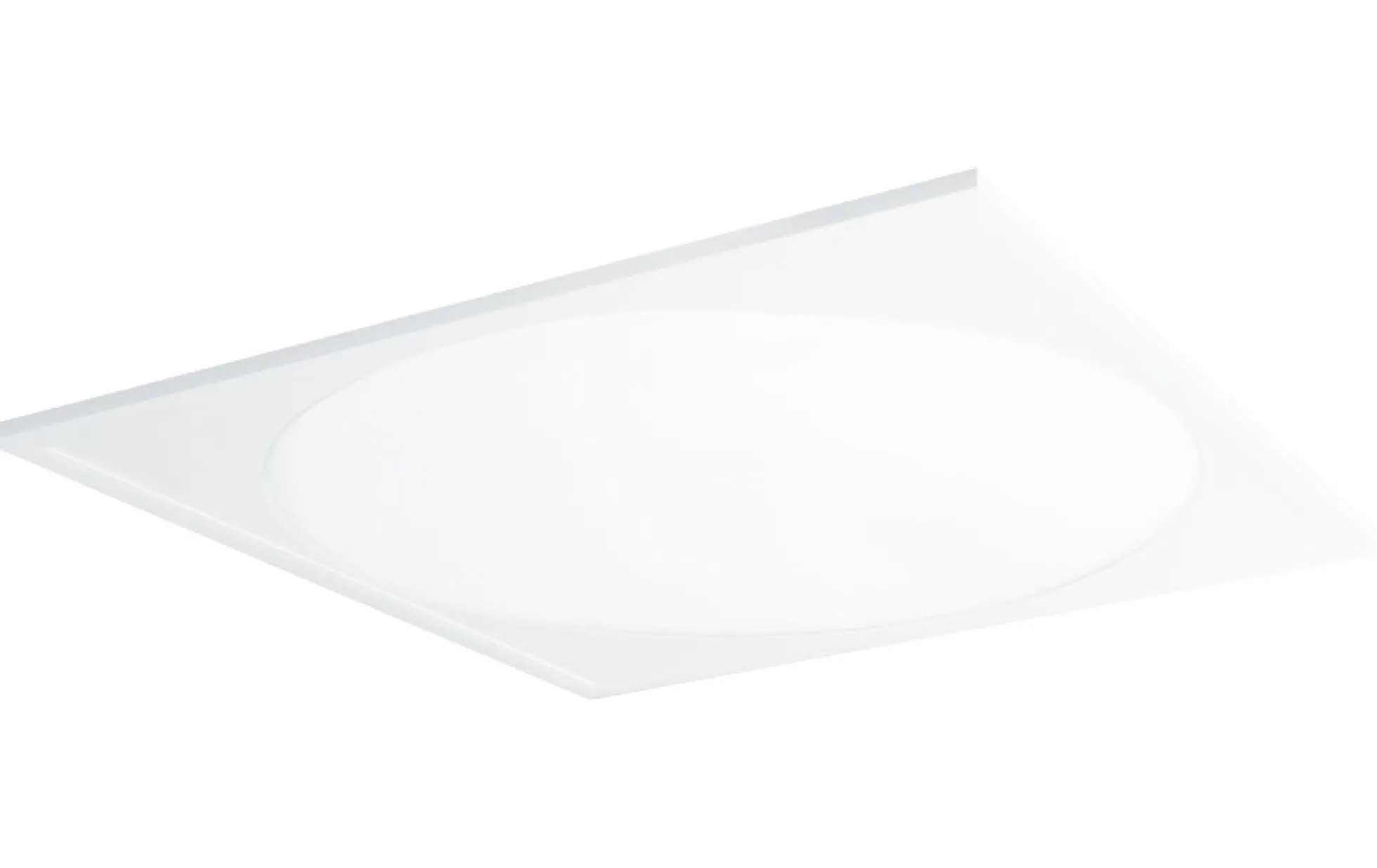 LED-panel Sense Pro Round, 600x600 mm, 3000/4000K, hvid - SG Armaturen
