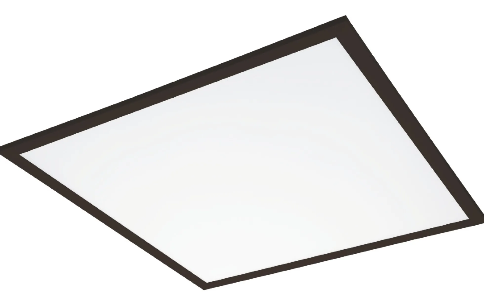 LED-panel Sense Pro, 600x600 mm, 3000/4000K, sort - SG Armaturen