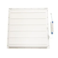 LED panel 60x60, 40W, hvid kant, 115lm/W, bagbelyst, 3000K - LEDlife (restsalg)