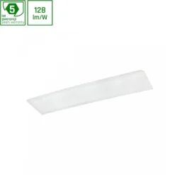 LED panel 30x120, 40W, 4500 lumen, 128lm/W, hvid kant, ikke dæmpbar, Algine, 3000K