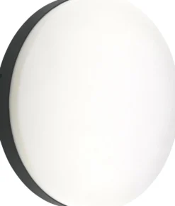 LED plafond med/uden sensor, loft/væg, inden-/udendørs, LED, 18W - Nordtronic Adriano