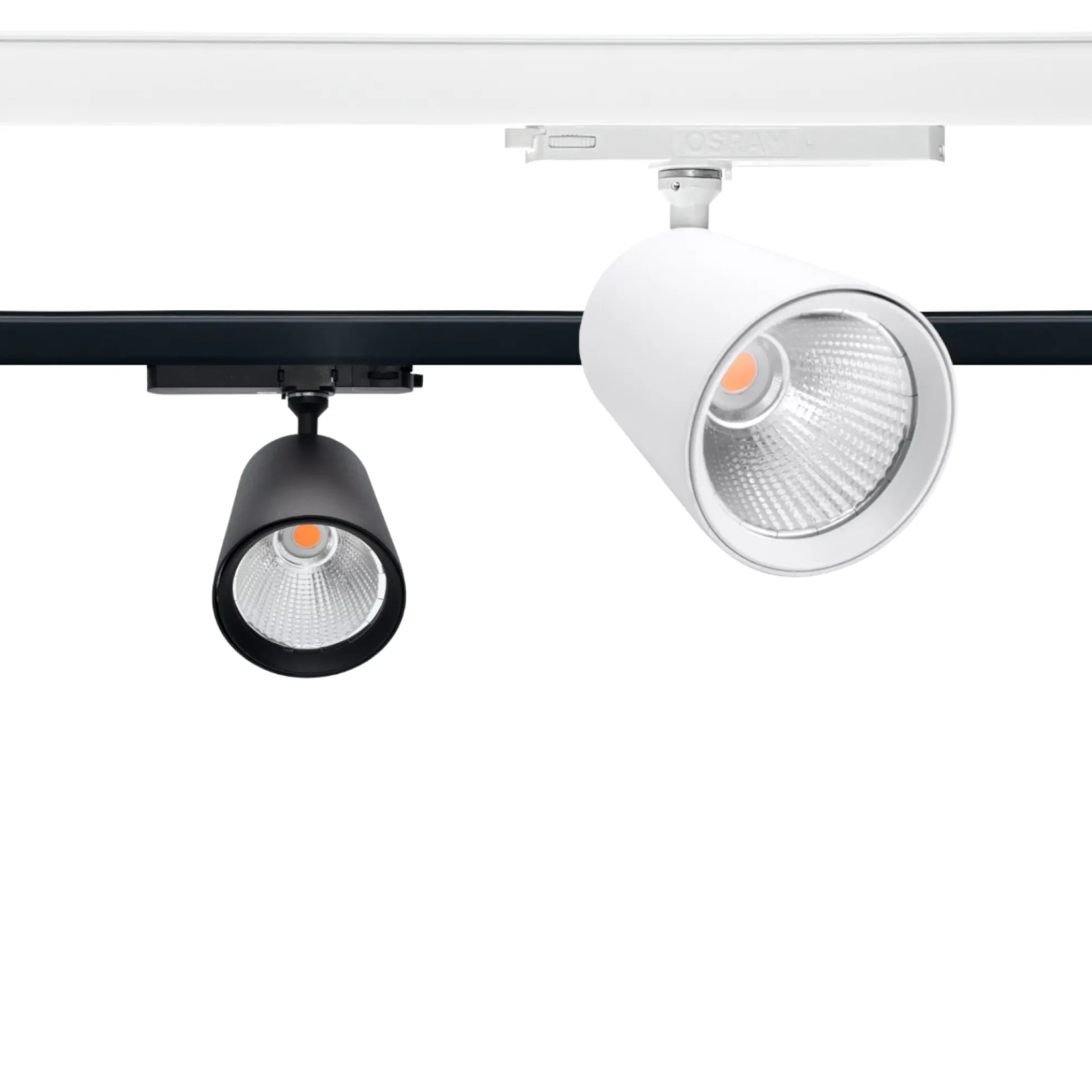 Ledpro Cone LED skinnespot, 3-faset, CRI 90, 3200lm, 3000K, 26W, til GB skinner