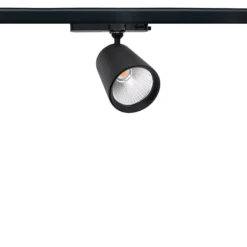 Ledpro Cone LED skinnespot, 3-faset, CRI 90, 3200lm, 3000K, 26W, til GB skinner