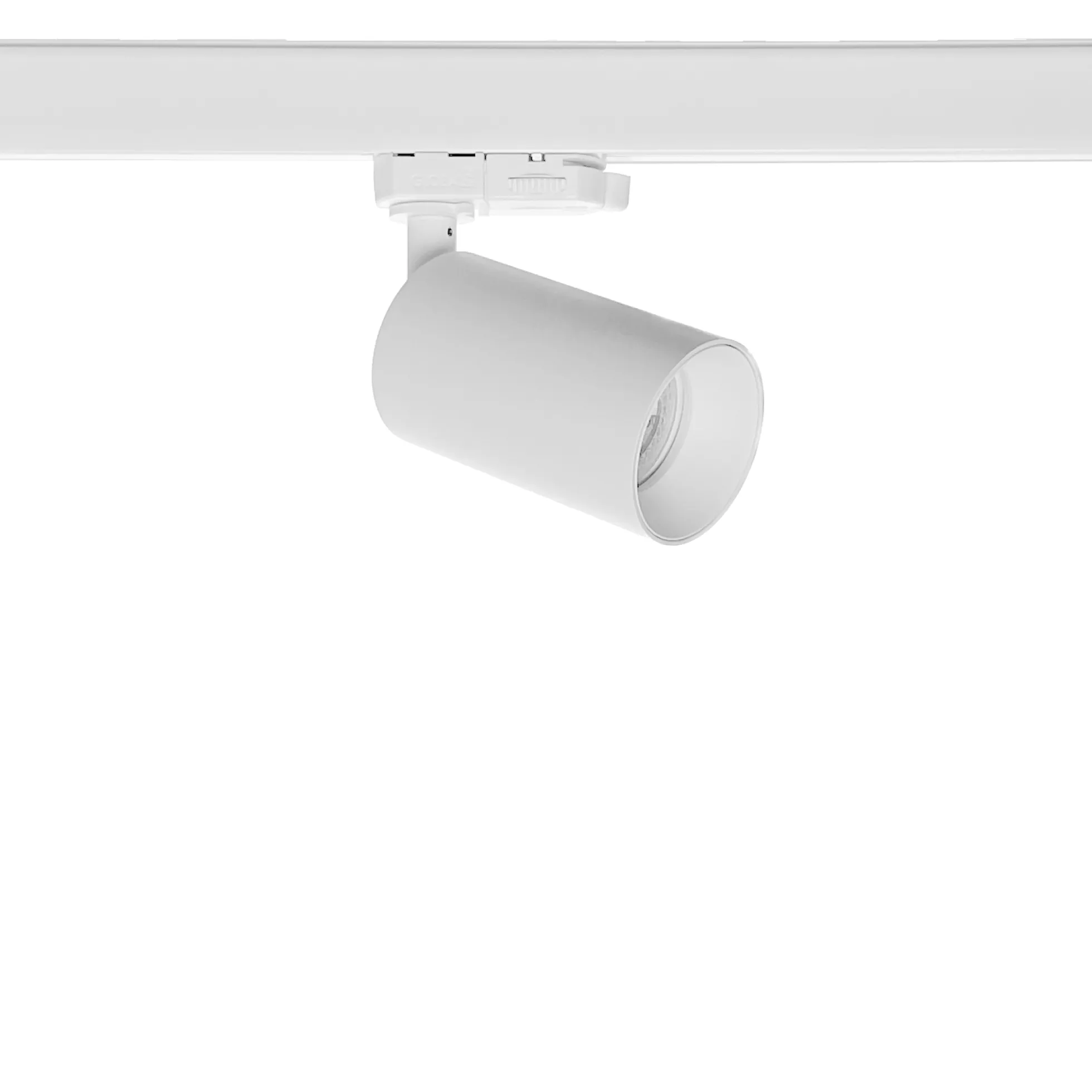 Ledpro Tania Mini GU10 skinnespot, 3-faset, hvid (restsalg)