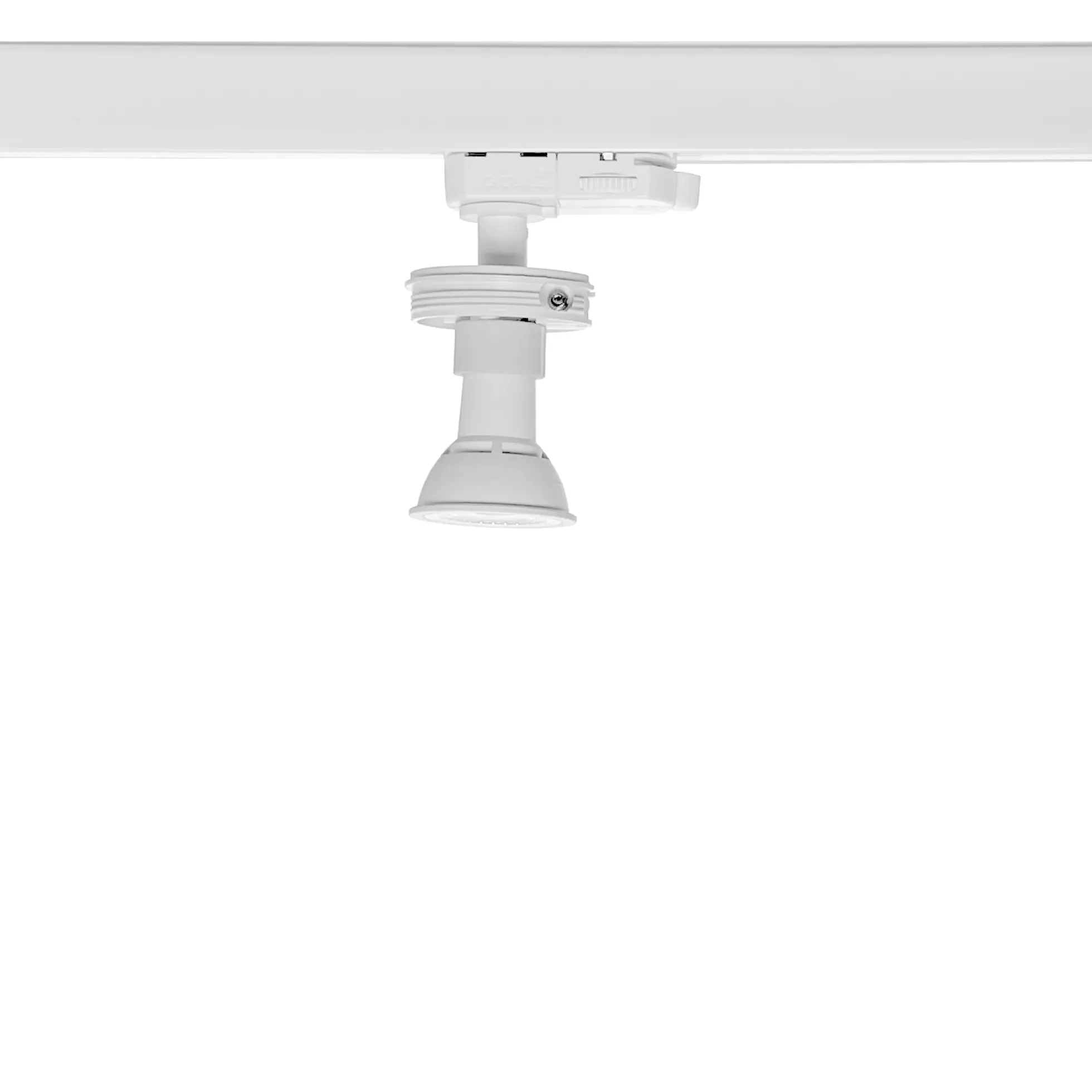 Ledpro Tania Mini GU10 skinnespot, 3-faset, hvid (restsalg)