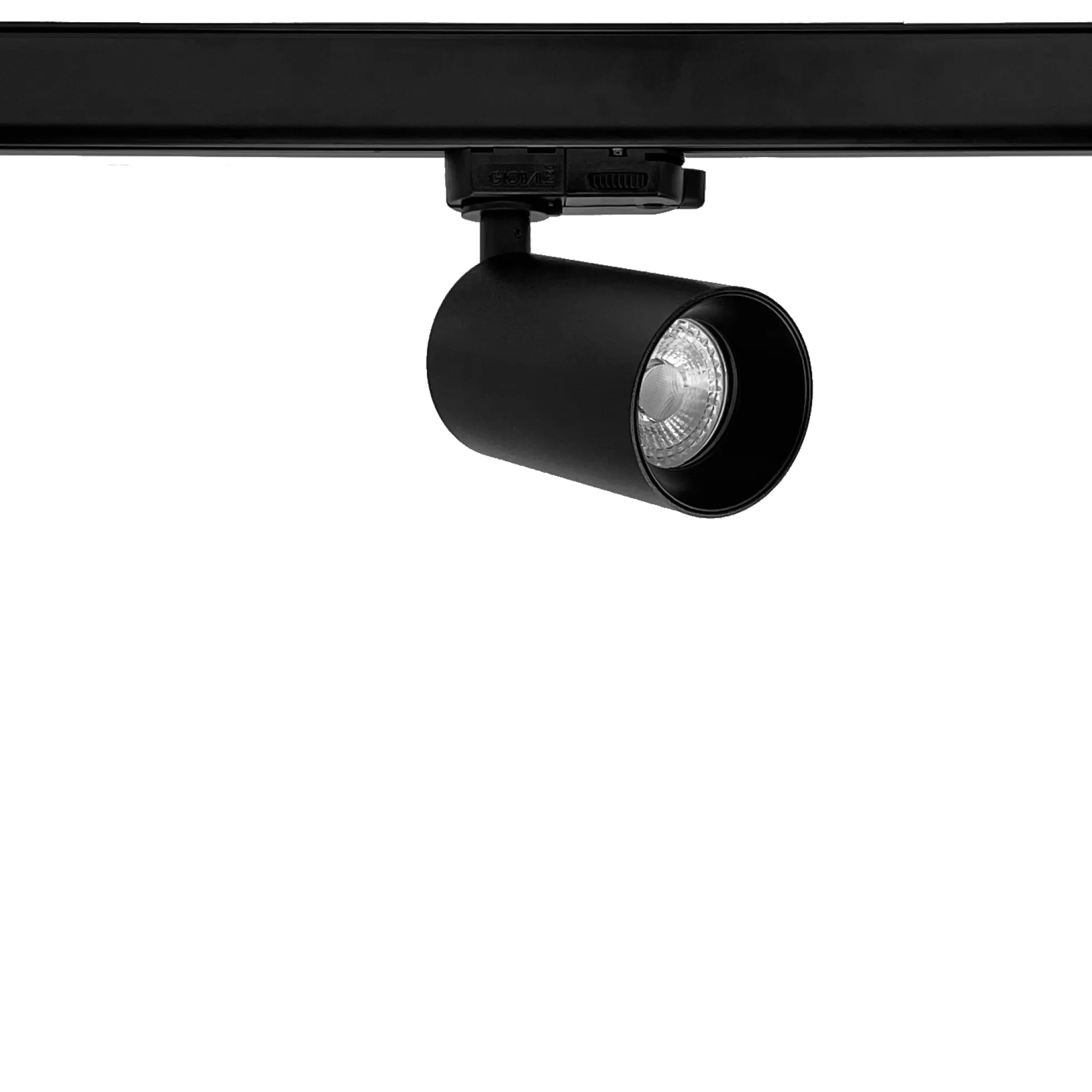 Ledpro Tania Mini GU10 skinnespot, 3-faset, sort (restsalg)