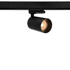 Ledpro Tania Mini GU10 skinnespot, 3-faset, sort (restsalg)
