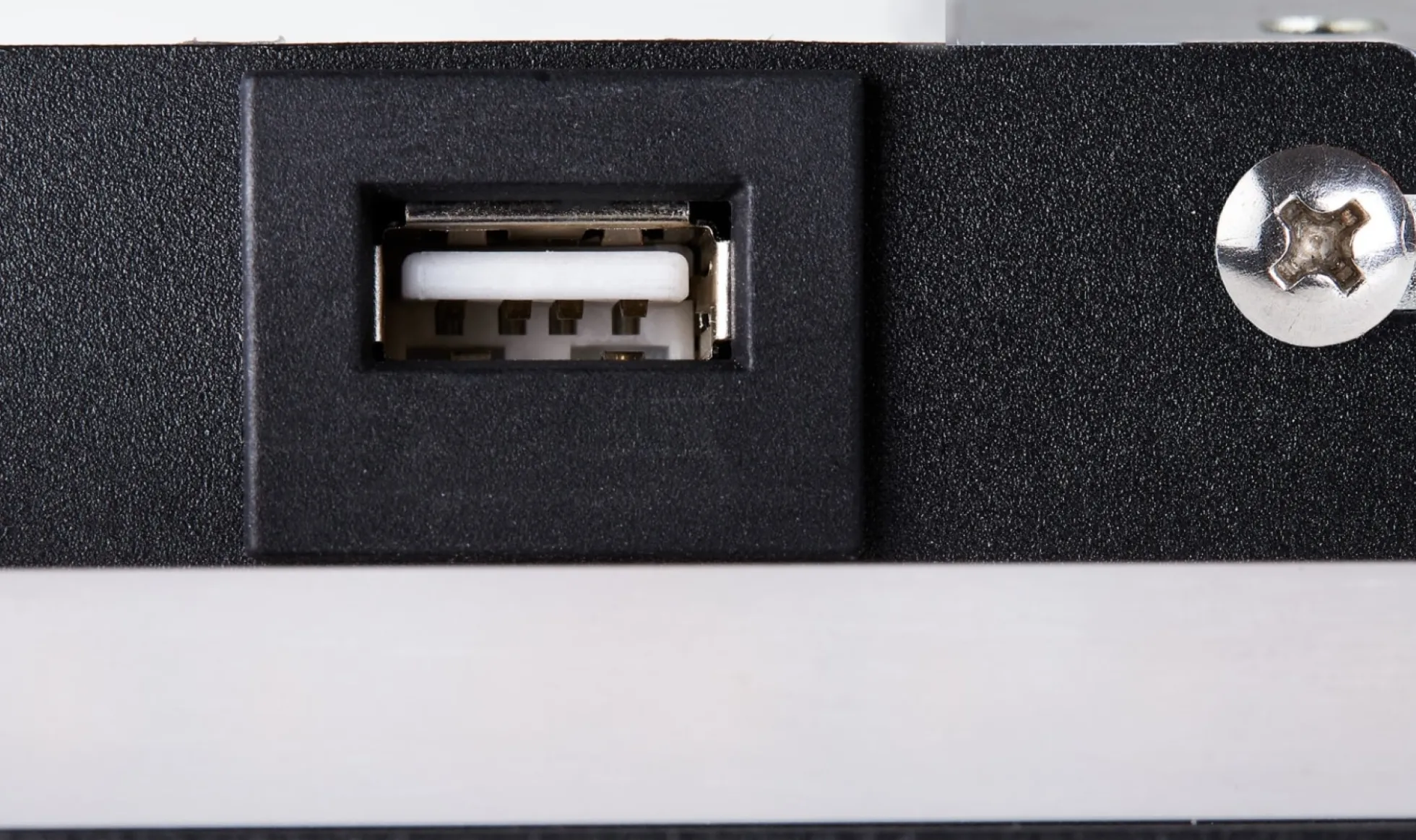 LED sengelampe med USB-stik og telefonholder, sort, 3000K - SLV Somnila